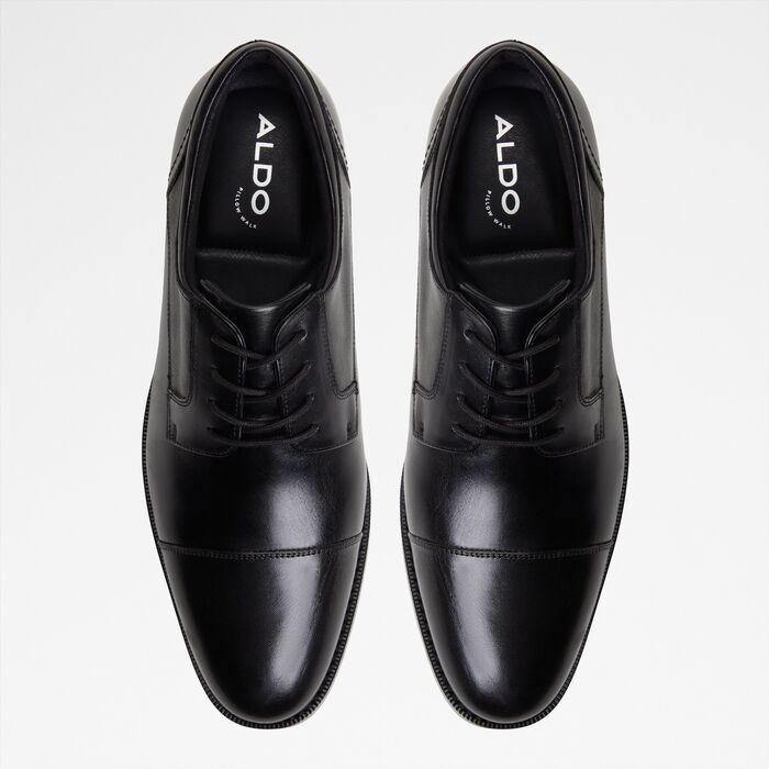 Dress shoes in black leather - WRIGGLE