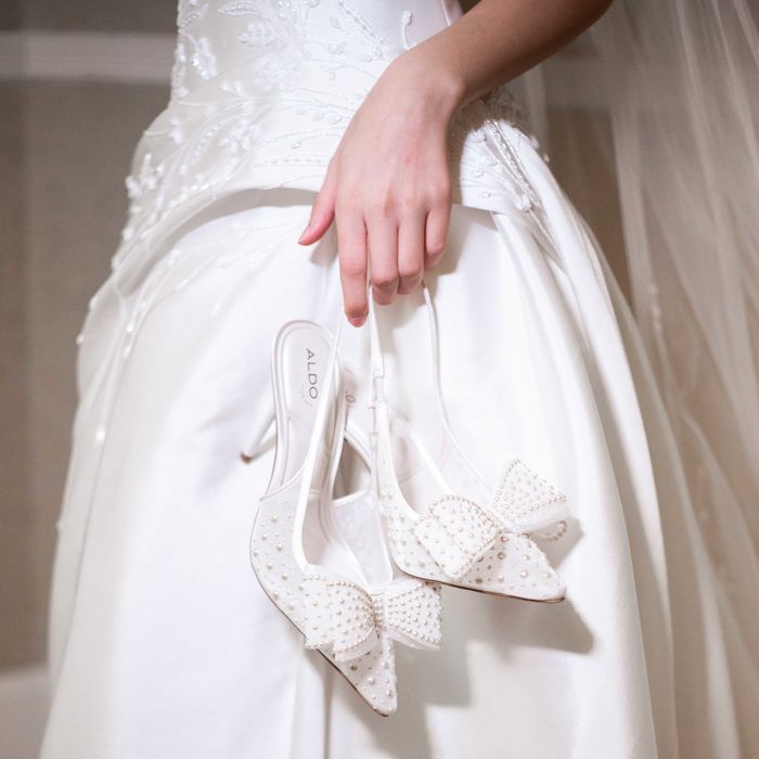 Stiletto heeled shoes in white - ANASTASIAA
