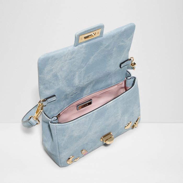 Shoulder bag in blue - BELLAAMOUR