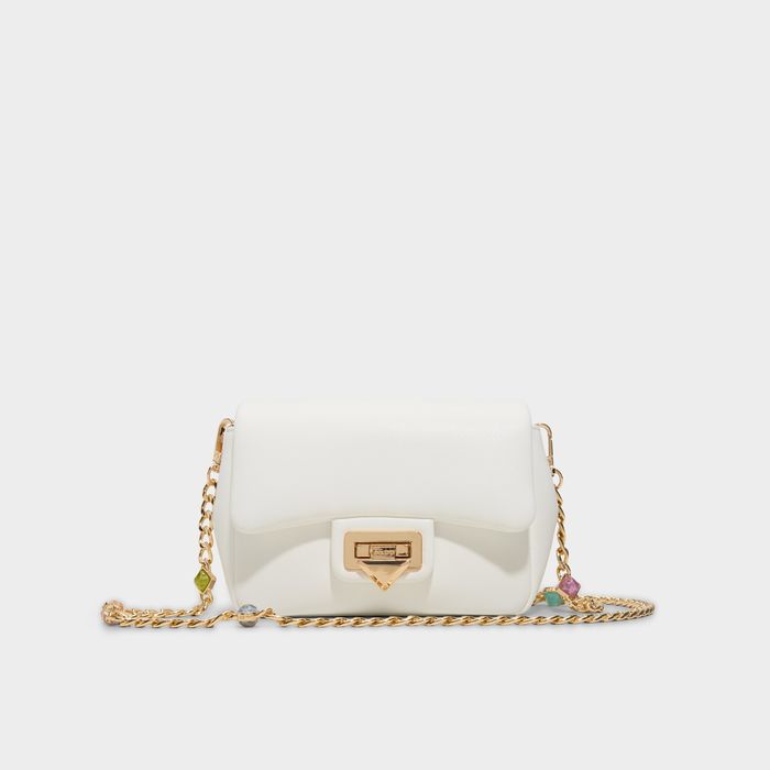 Crossbody bag in white - BELLAGEM