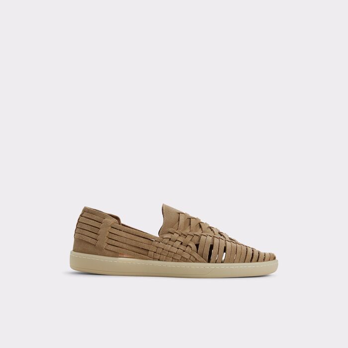 Espadrilles in beige leather - GRECIO