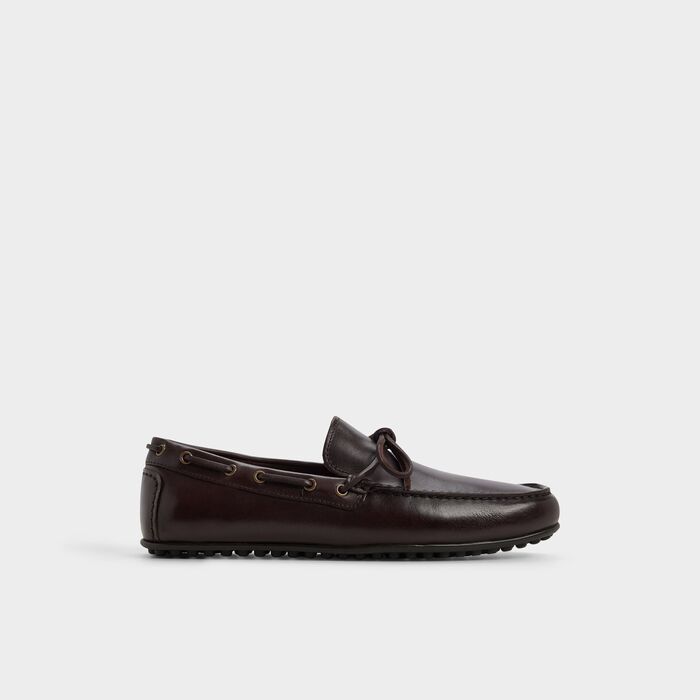 Boat shoes in brown leather - KALEB-IN