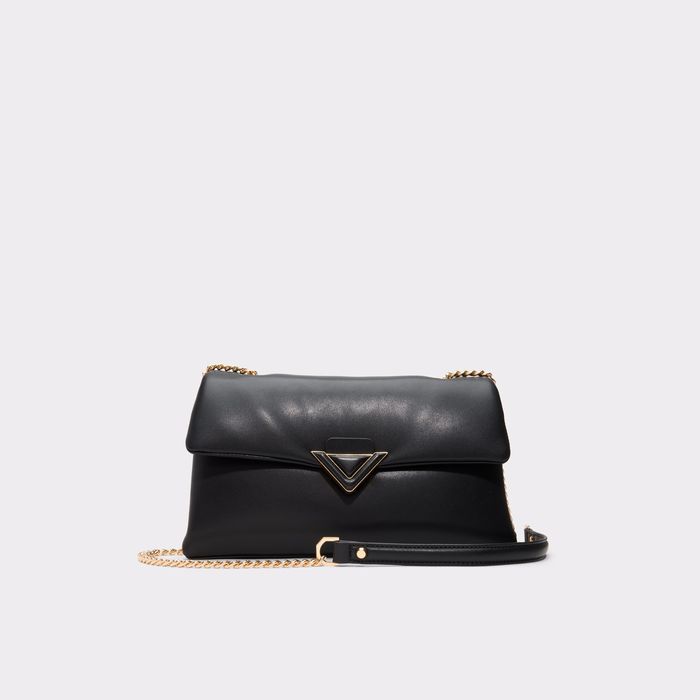 Crossbody bag in black - LARGESOFTPUFF