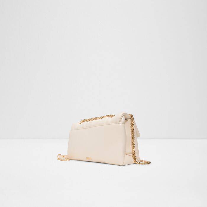 Crossbody bag in white - LARGESOFTPUFF