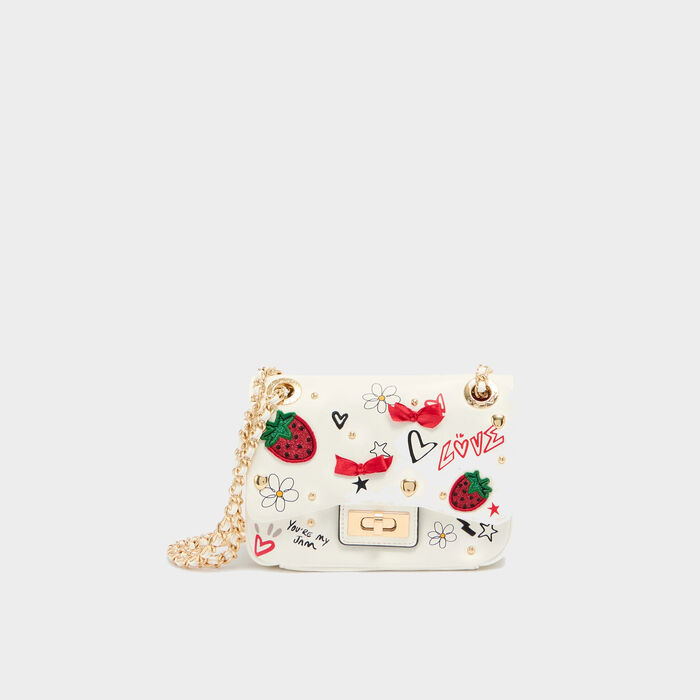 Handbag in white - LOVEBAG