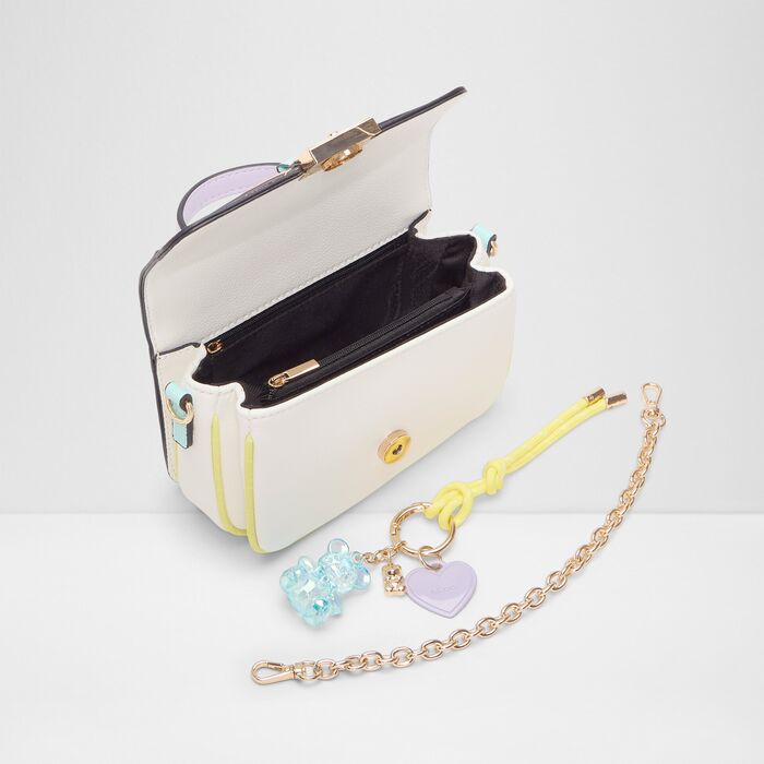 Handbag in white - MENIELEIRA