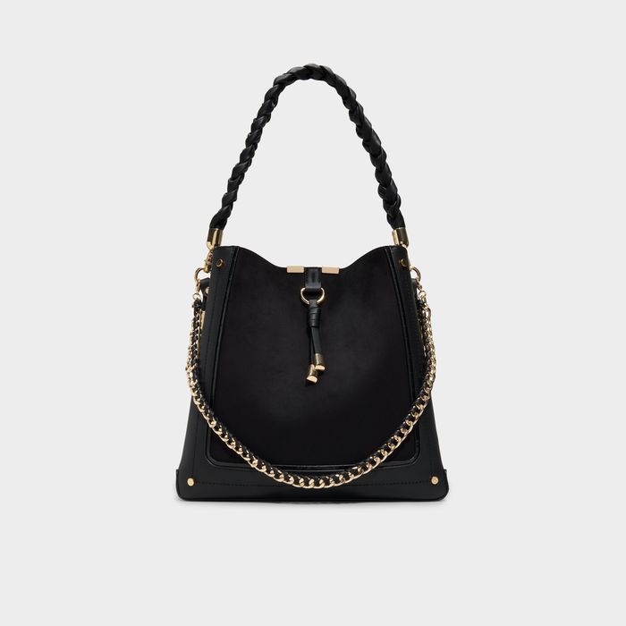 Shoulder bag in black - NALAYNA
