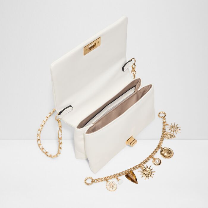 Crossbody bag in white - SUNCHARM