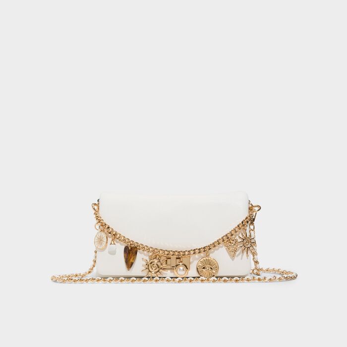Crossbody bag in white - SUNCHARM