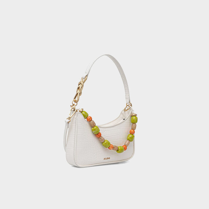Crossbody bag in white - WHITEGEM