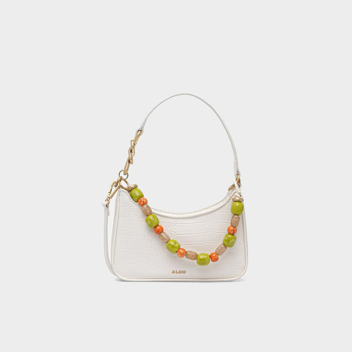 Crossbody bag in white - WHITEGEM