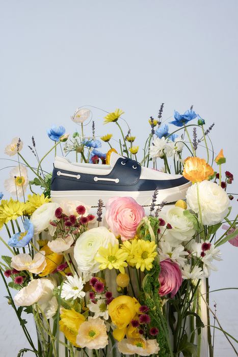 Boat shoes in navy - WILDWAVE