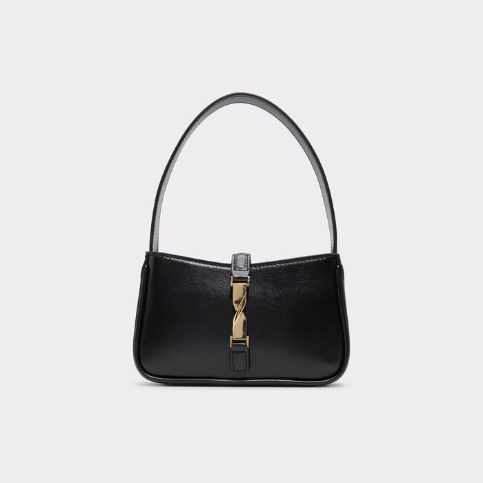Bolso de hombro en negro - ABRIELLE
