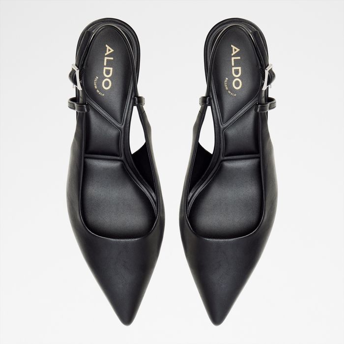 Sapatos em preto, salto fino - ADAN