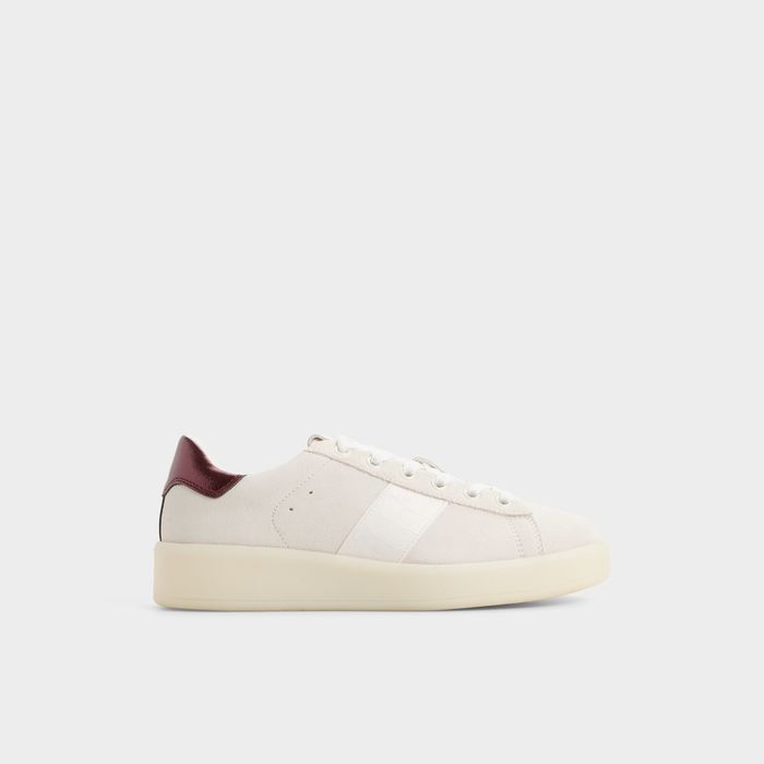 Zapatillas planas en piel blanco - ADREI
