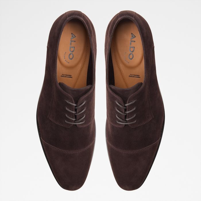 Sapatos clássicos em pele castanho - ALEJANDRO
