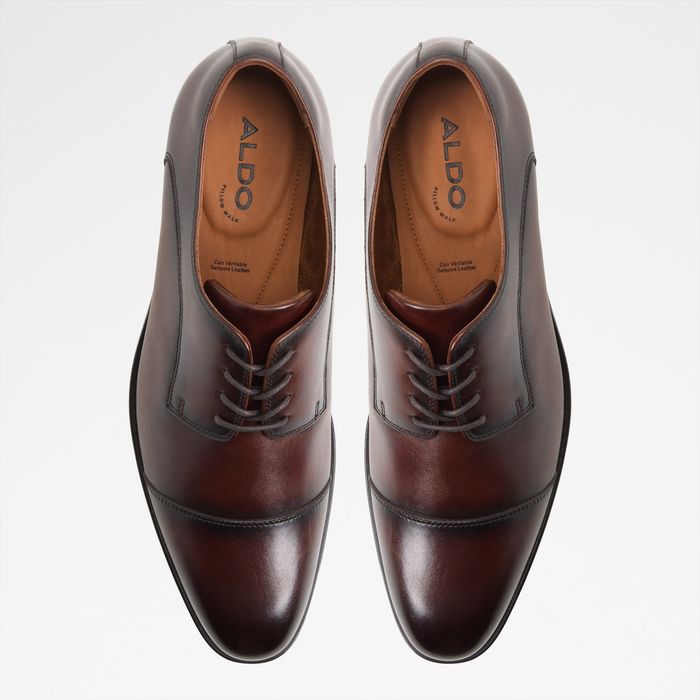 Sapatos clássicos em pele cognac - ALEJANDRO
