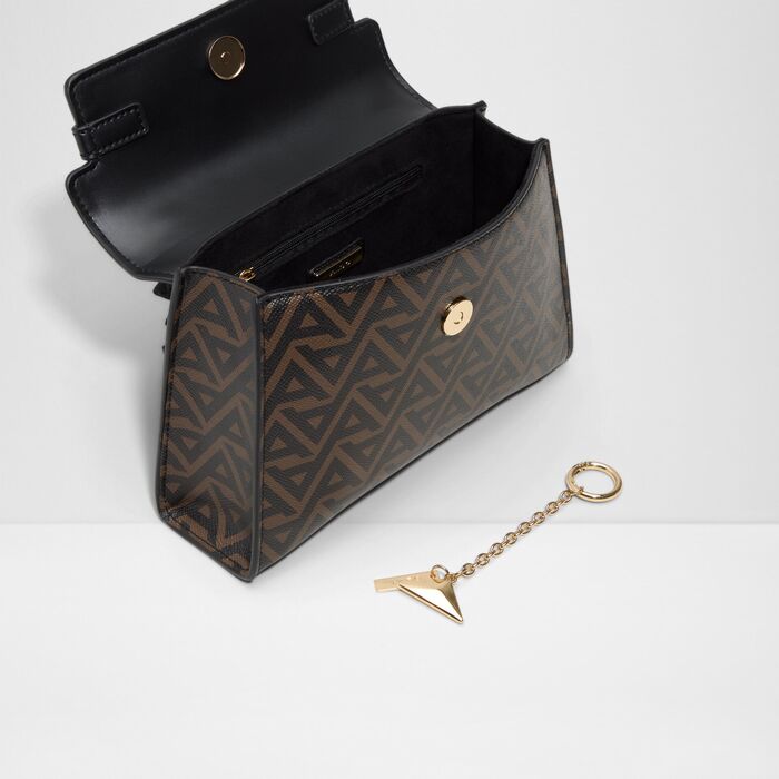 Bolso de mano en marrón - ALOLA