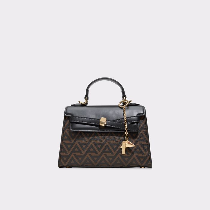 Bolso de mano en marrón - ALOLA