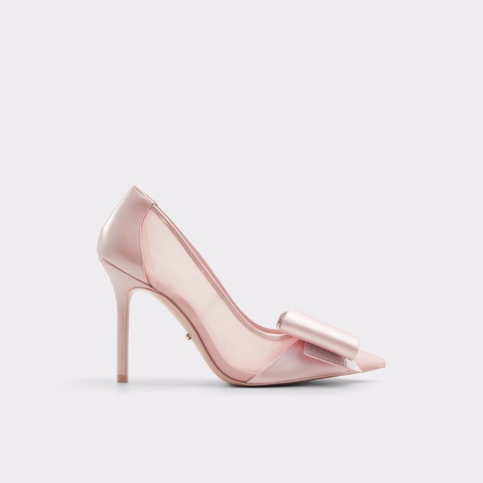 Sapatos em rosa, salto fino - AMAZAFYING