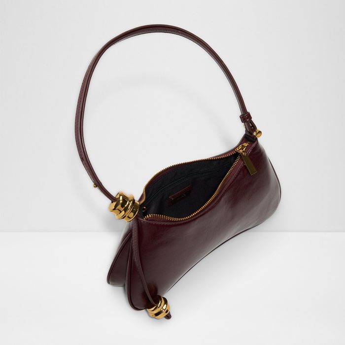 Bolso de hombro en burdeos - AMELLIE