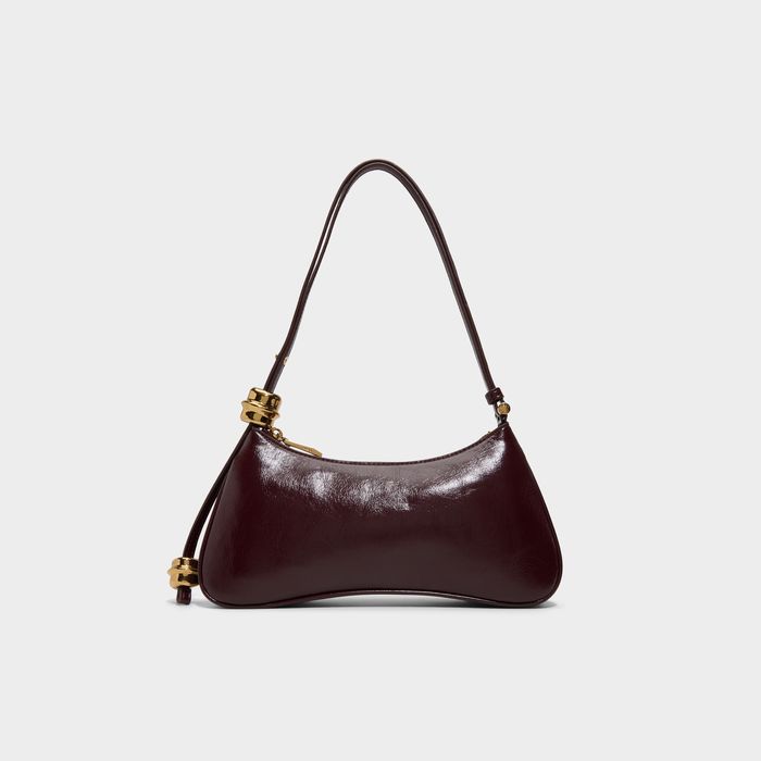 Bolso de hombro en burdeos - AMELLIE