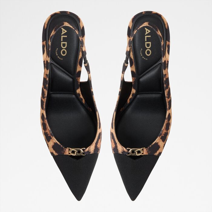 Zapatos de salón en negro, tacón de aguja - AUGUSTAS