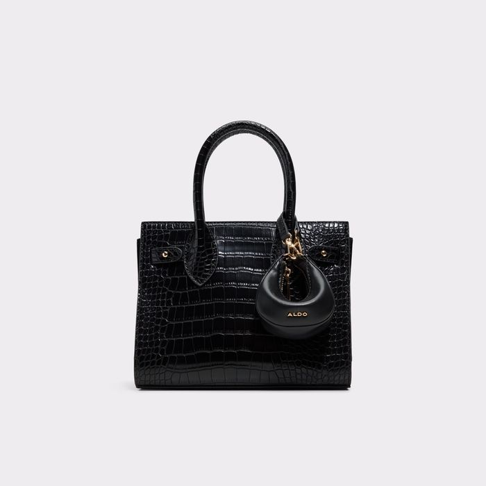 Bolso de mano en negro - AURALIE