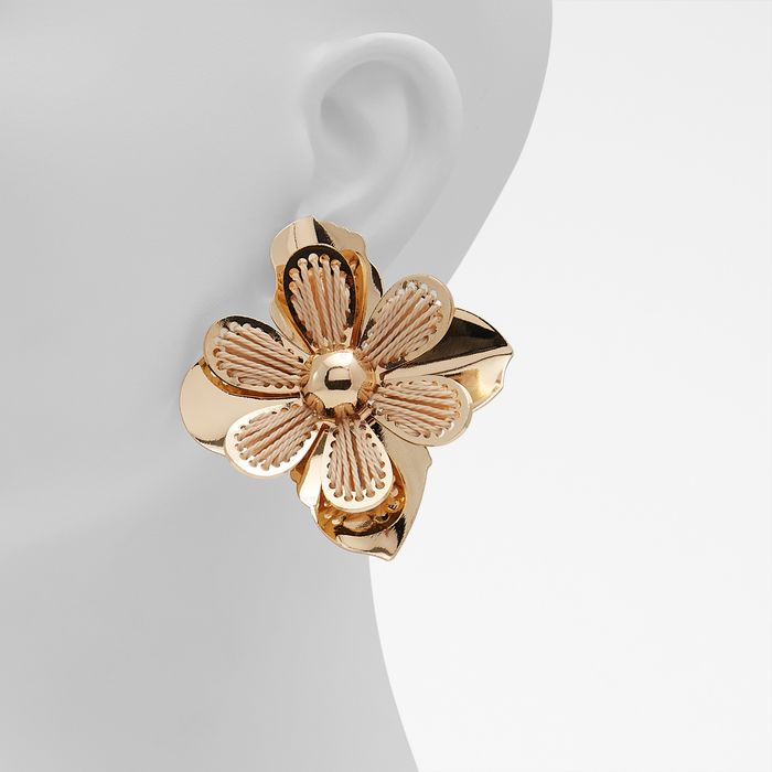 Pendientes largos en oro - AURRORA