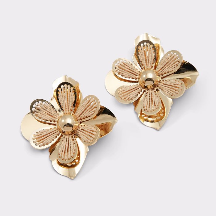 Pendientes largos en oro - AURRORA