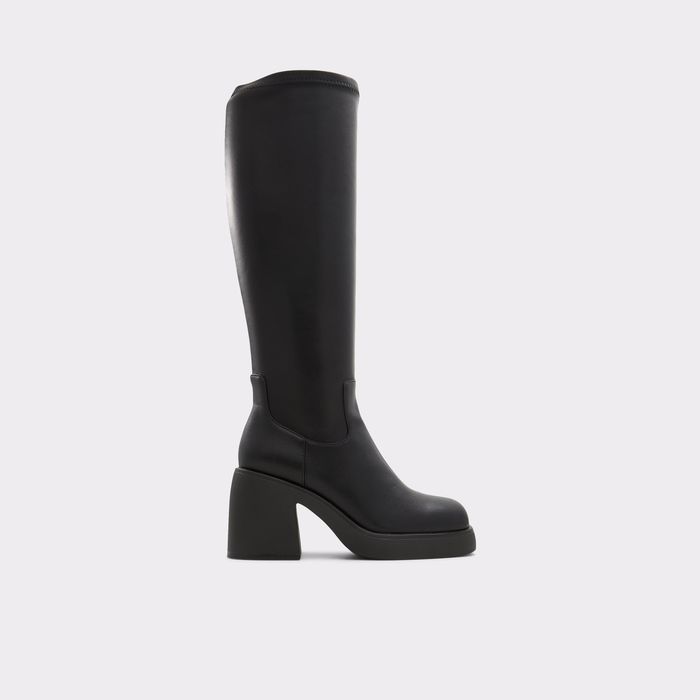 Botas em preto, salto em bloco - AUSTER