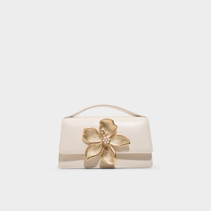Bolso de mano en beige - AZRAELLE