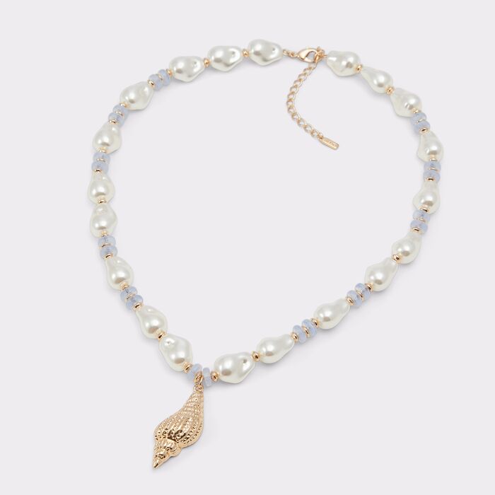 Collar en oro y blaco - BEACHVIBESS