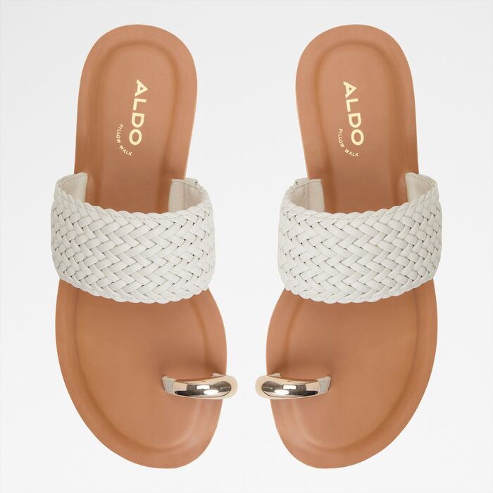Sandalias planas en blanco - BEACHWALK