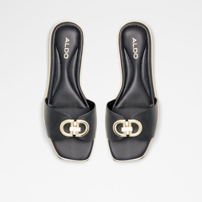Sandalias planas en negro - BELLENOR