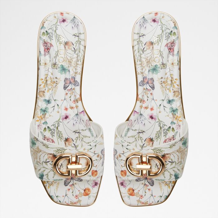 Sandalias planas en blanco - BELLENOR