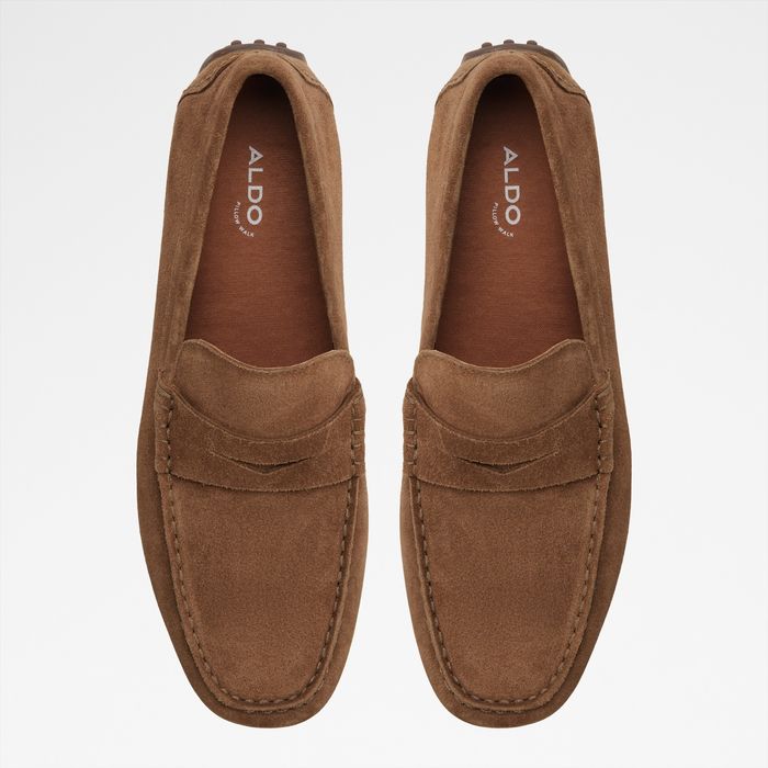 Mocassins em pele cognac - BIELLO-IN