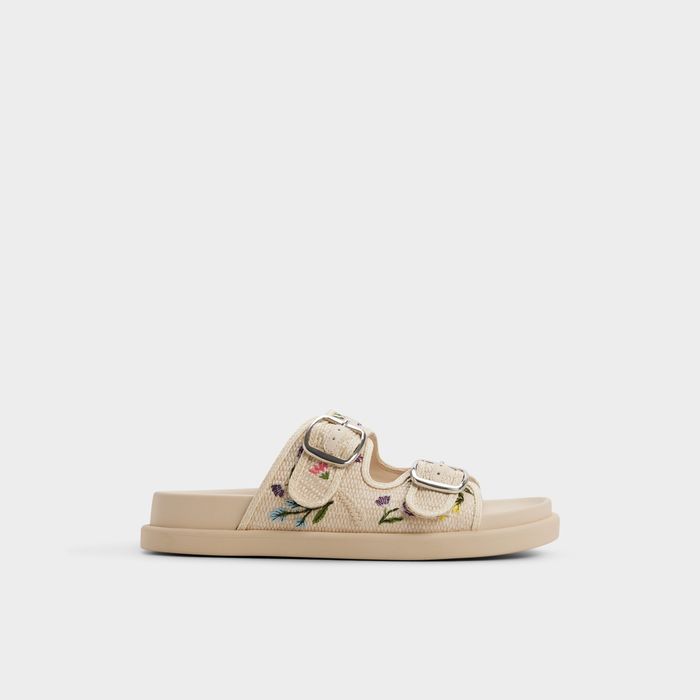 Sandalias planas en beige - BOHOCHIC