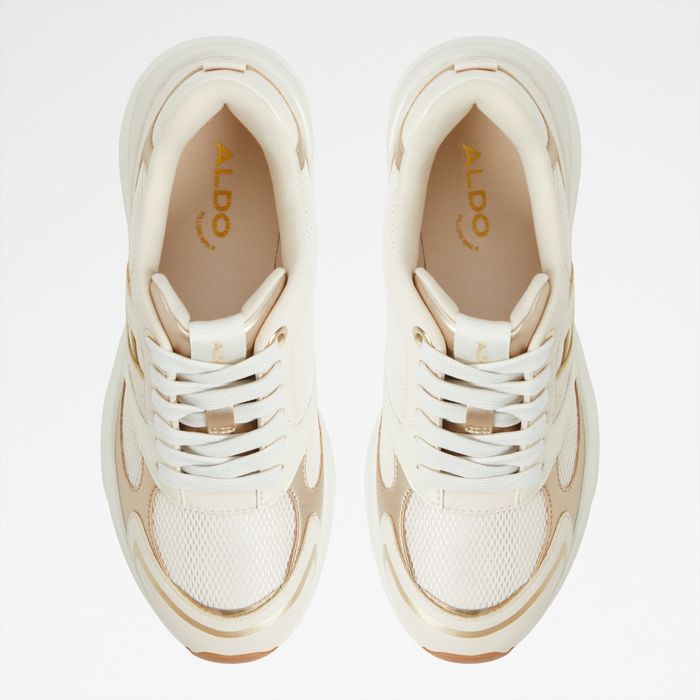 Zapatillas de cuña en beige - BREJOS