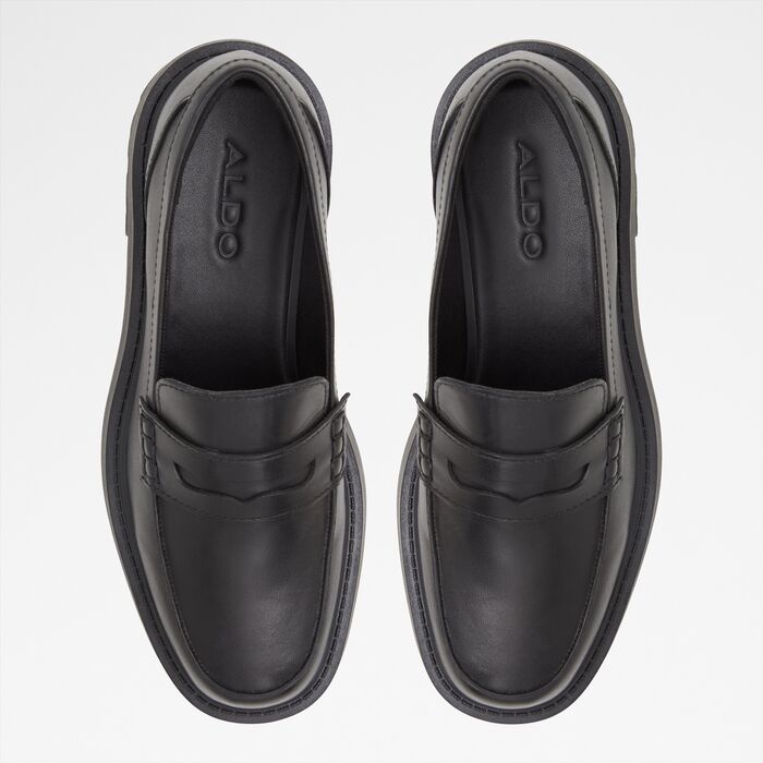 Mocasines planos en piel negro - CADAYCIA