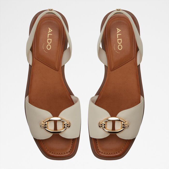 Sandalias planas en beige - CALELIAN
