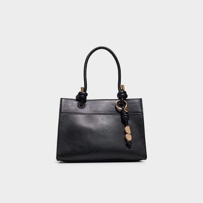 Bolso de mano en negro - CALIESTA