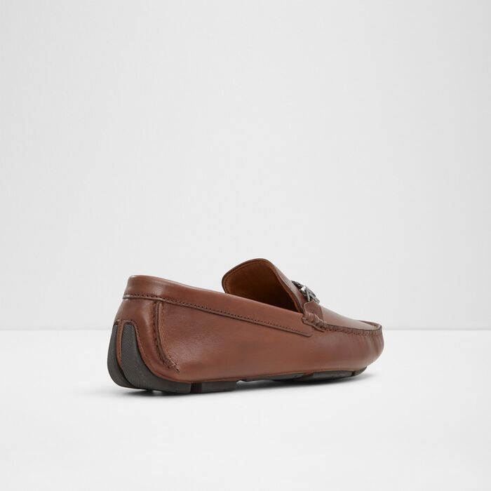 Mocassins em pele cognac - CAMPDEN