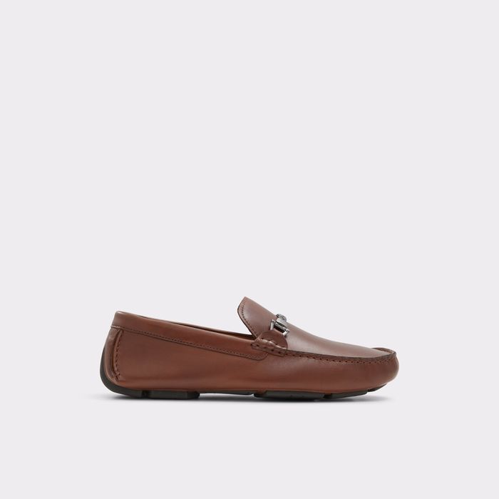 Mocassins em pele cognac - CAMPDEN