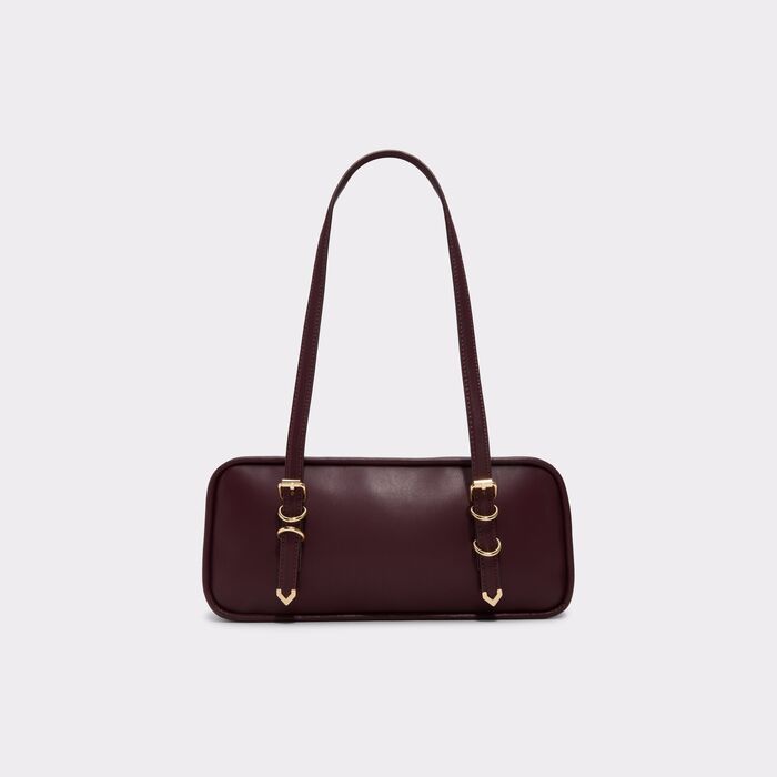 Bolso de hombro en burdeos - CASANDRA