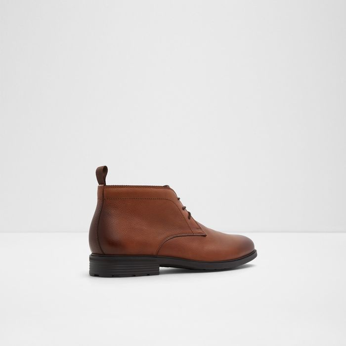 Botas em pele cognac - CHARLEROI