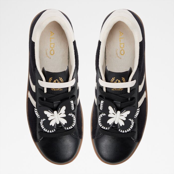 Zapatillas planas en negro - CHICSNEAKER2
