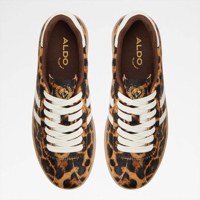 Sapatilhas rasas em pele preto - CHICSNEAKER