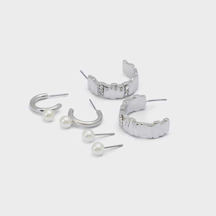 Pendientes cortos en plata - CIRAHAR