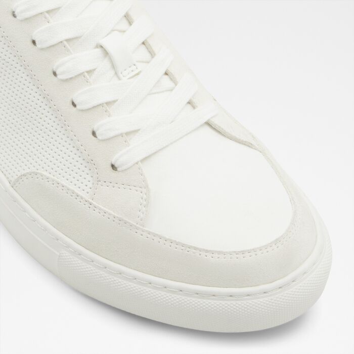 Sapatilhas em pele branco - CITYSPEC